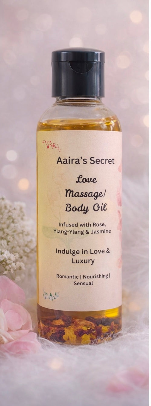 Aaira's Secret Love Body/Massage oil 100ml