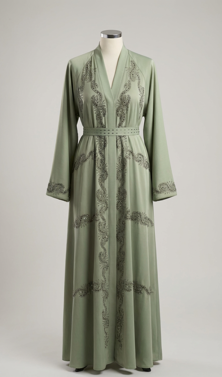 Crystal Stone ladies Abayas