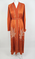 Ladies Embroidered Stone Close Abaya