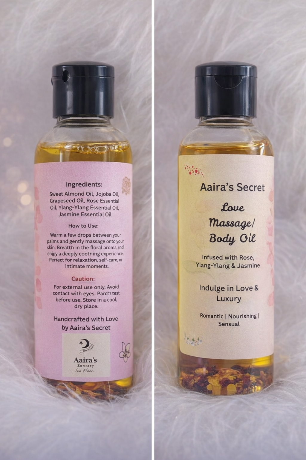 Aaira's Secret Love Body/Massage oil 100ml